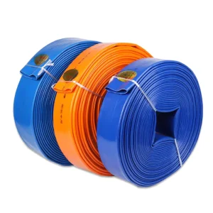 PVC Water Lay Flat Discharge Pipe PVC Layflat Agriculture Farm Irrigation Hose Industrial Pumping Flexible Hose