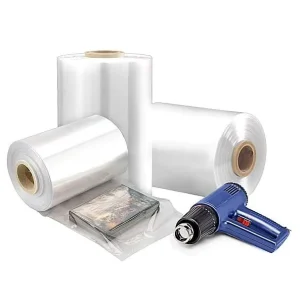 Packaging Shrinkable PVC LDPE Heat Shrink Plastic Rubber Seal Wrap Bag Sleeve Tube Tunnel Film for Box Shoes Books Soap