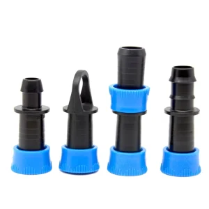 Plastic 16mm Drip Irrigation Connector Drip Tape Quick Pull Ring Accessories