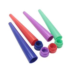 Plastic 85mm 98mm 110mm 115mm Colorful Smoking Tube Cone Tube King Size Container Conical Tubes