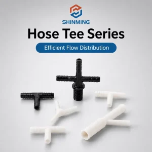 Plastic Barbed 3 Ways Tee Hose Barb 3 8HB Y Type Threaded Tube Connector Pipe Fitting for Garden Agriculture Tools Accessory