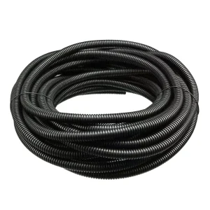 PE Flexible Corrugated Pipe Threading Hose Wiring Protection Split and No Split 1/4 Inch Flexible Conduit