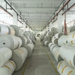 Plastic Braided Tube Cloth PP Braided Cloth Roll Single Layer Handbag Material Semi finished Film Covered Color Printing