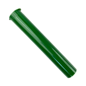 Plastic Clear Container Popular Solid Squeeze Pop Child Resistant Lock Tubes for Dry Flower