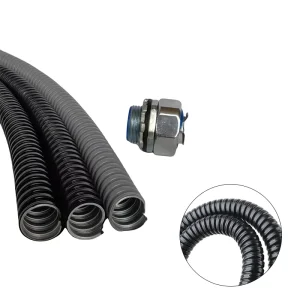 Plastic Coated Flexible Metal Corrugated Tube PVC Coated Flexible Conduit Flexible Metal Hose Galvanized Flexible Hose