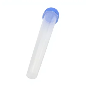Plastic Conical Packaging Tube 98mm 120mm Child Resistant Closure Custom Printing OEM Manufacturing