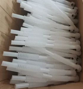 Plastic Corrugated Tube Spiral Flexible Conduit Hydraulic Hose 39cm Length