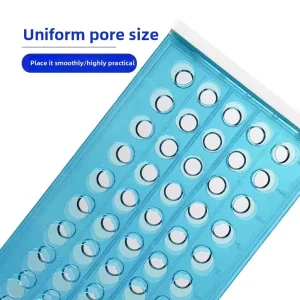 Plastic Detachable Three Layer Tube Rack 40 50 Holes 13 16 18mm Tubes Multifunctional Laboratory Sample Storage Non Chemical