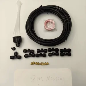 Plastic Fan Misting Hose Set for Cooling Usage