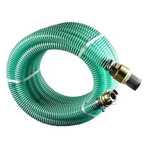 Plastic Flexible PVC Garden Pump Suction Hose Universal Fit Customizable Length (3m/4m/6m/7m)