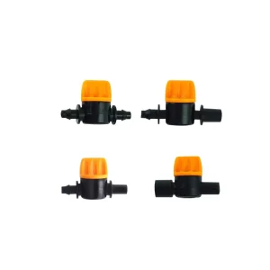 Plastic Garden Mini Valve Hose Switch Greenhouse Watering Pipe Fittings Farmland Agriculture Drip Connectors
