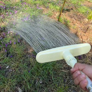 Plastic High Pressure Four Spray Patterns Garden Hose Nozzle 360 Farm & Greenhouse Irrigation Sprinkler