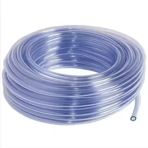Plastic Hose No Smell Clear PVC Fiber Color Line PVC Fiber Reinforced Fire Pipe Clear Hose with Fiber PVC Water Hose 16mm 19mm