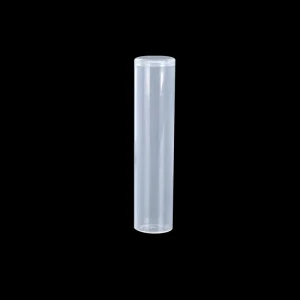 Plastic PP Hinged Pop Top Tube Towel Candy Medicine Container Plastic Tubes