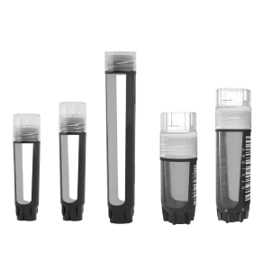 Plastic PP Medical Science SBS Barcoded Cryogenic Tube