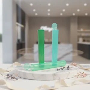 Plastic Pop Tube Storage Child Resistant Package Tube