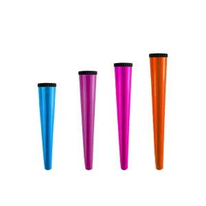 Plastic Pre Label Roll Pack Packaging 98mm Tube