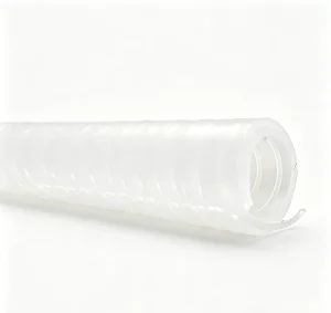 Plastic Spiral Reinforced Silicone Hose Recommended for Liquid Transfer in Pharmaceutical and Cosmetic Industries SPSD