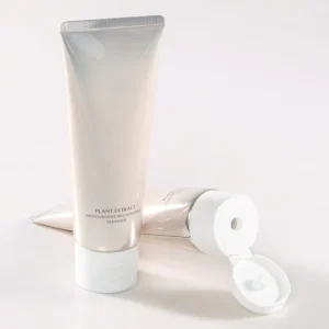 Plastic Tube Packaging Cleanser Extruded Plastic Tube