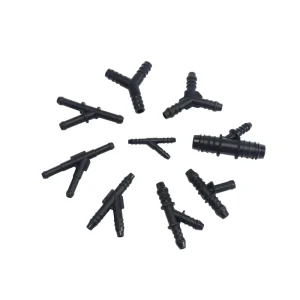 Plastic Y Shape Fuel Hose Fitting Connectors Fit for Pipe Quick Coupling Air Hose Connector Auto Parts