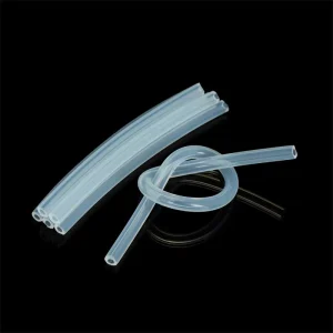 Platinum Cured 3*7mm Flexible Transparent Clear Color Shisha Hookah Smoke Rubber Pipe Silicone Hose