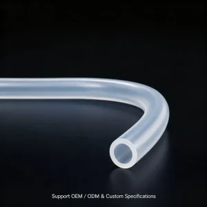 Platinum Cured Silicone Hose Autoclave Compatible Medical Grade Smooth Bore OEM ODM for Medical Fluid Systems