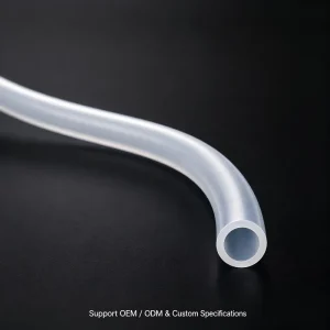 Platinum Cured Silicone Hose Food Grade BPA Free Biocompatible OEM for Hospital Medical Grade Fluid Transfer