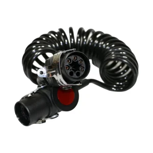 Pneumatic Air Pipe Helical Tube Set Flexible Spiral Truck Trailer Air Brake Coil Hose
