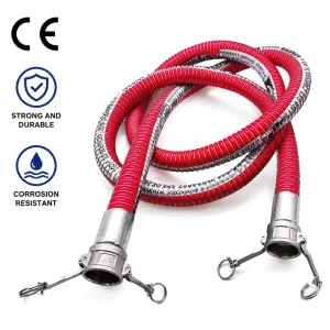 Polytetrafluoroethylene (PTFE) Chemical Hoses High Pressure Resistant Corrosion Resistant and Antistatic Chemical Hoses