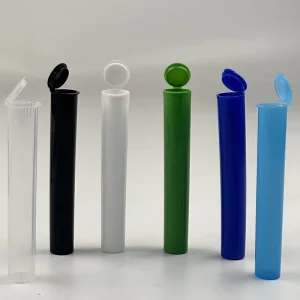 Pop Top Tube Plastic Packaging Tube Candy Packing