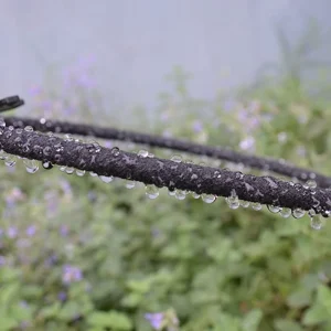 Porous Soaker Hose Tubing Garden Underground 50 Feet Heavy Duty Metal Connectors Irrigation Microporous Water Pipe Drip Hose