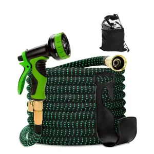 Portable Car Washing Garden Tool Kit Lightweight Retractable High Pressure Expandable Hose with Flexible Nozzles for Home Use