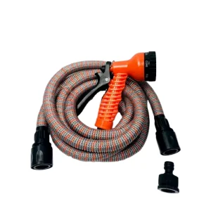 Portable and Adjustable 50ft 75ft Expandable Garden Hose with Retractable Water Nozzles Anti-Kink Flexible by Suppliers