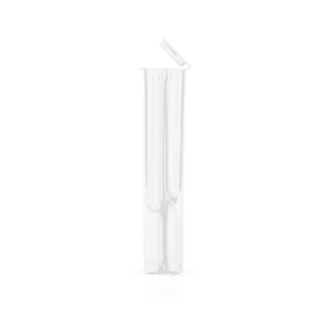 Pre Colored Rolls Plastic Tube Black White Pre 98mm Rolled Cones Tube Packaging