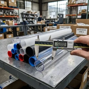 Precision Custom Plastic Tubes Clear Rigid and Durable 10-200mm Diameter