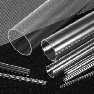 Precision Extruded Acrylic Tube Clear PMMA Plastic Pipe with High Light Transmission