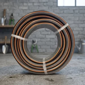 Premium 4 Layer Braided PVC Garden Hose High Quality Reinforced Water Pipe for Professional Landscaping and Commercial Garden