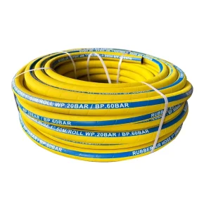 Premium Industrial Natural Rubber Air Hose 300 PSI High Pressure Compressed Air Hose Pneumatic Tools Flexible Pipe Cutting 1ply