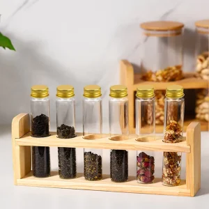 Private Label Metal Lid Plastic Containers Flat Bottom Plastic Tube with Aluminum Cap