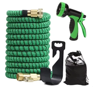 Professional Grade High Pressure Expandable Hose with Heavy Duty PVC & Retractable Reel 003