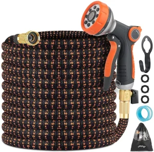 Professional Manufacturer’s Three-Times Expandable Magic Water Garden Hose Lightweight Plastic High Durability for Outdoor Use