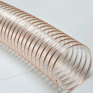 Pu Copper Wire Ventilation Air Hose Dust Collector Pipe for Woodworking