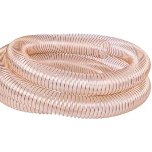Pu Duct Hose 102mm 125 150mm 200 250 300mm Flexible Copper Plated Spiral Duct Hose Polyurethane Air Duct Hose