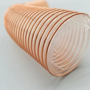 Pu Flexible Duct Hose Plastic Spiral Pipe Pu Spring Tube Wire Reinforced Ducting Hose