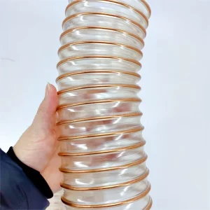 Pu Woodworking Suction Hose Spiral Duct Flexible Suction Hose Vacuum Cleaner Hose