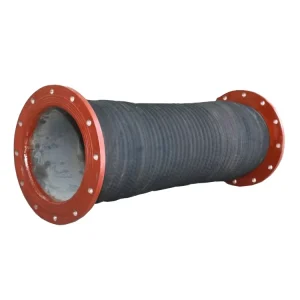 Pump Irrigation River Water Flexible Pipe Flange Connection Dredging Rubber Hose