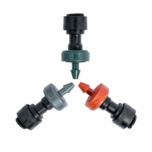 Push-Fit End 4mm 5mm 6mm Dripper for Agriculture for Pressure Compensation Drip Irrigation Pipe Fittings