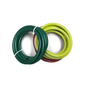 Pvc High Strength Hose Pvc Garden Hose Gray Braided Hose Flexible Tube Pvc Non torsion Fiber Reinforced Hose