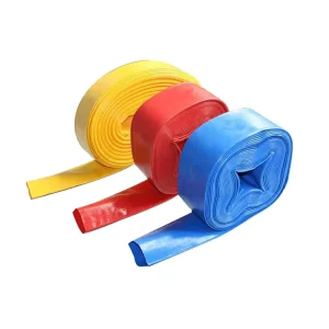Pvc High-intensity Pvc Lay Flat Hose 2 Inch 3 Inch 4 Inch 6″ Plastic Coating Lay Flat Hose 100 Meters Per Roll