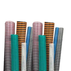 Pvc Suction Hose Pipe Manufacturer 75mm 100mm Corrugated Reinforced Plastic